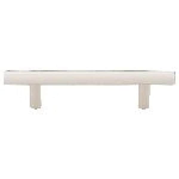 Emtek 12 in. Center to Center Brass Bar Cabinet Pull, Satin Nickel 86365US15 - main